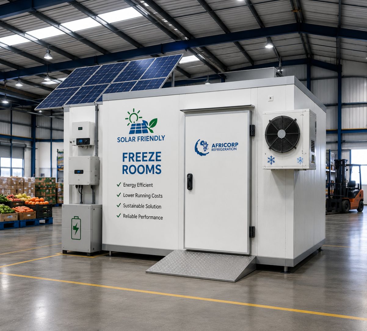 10m × 5m Freezer Room